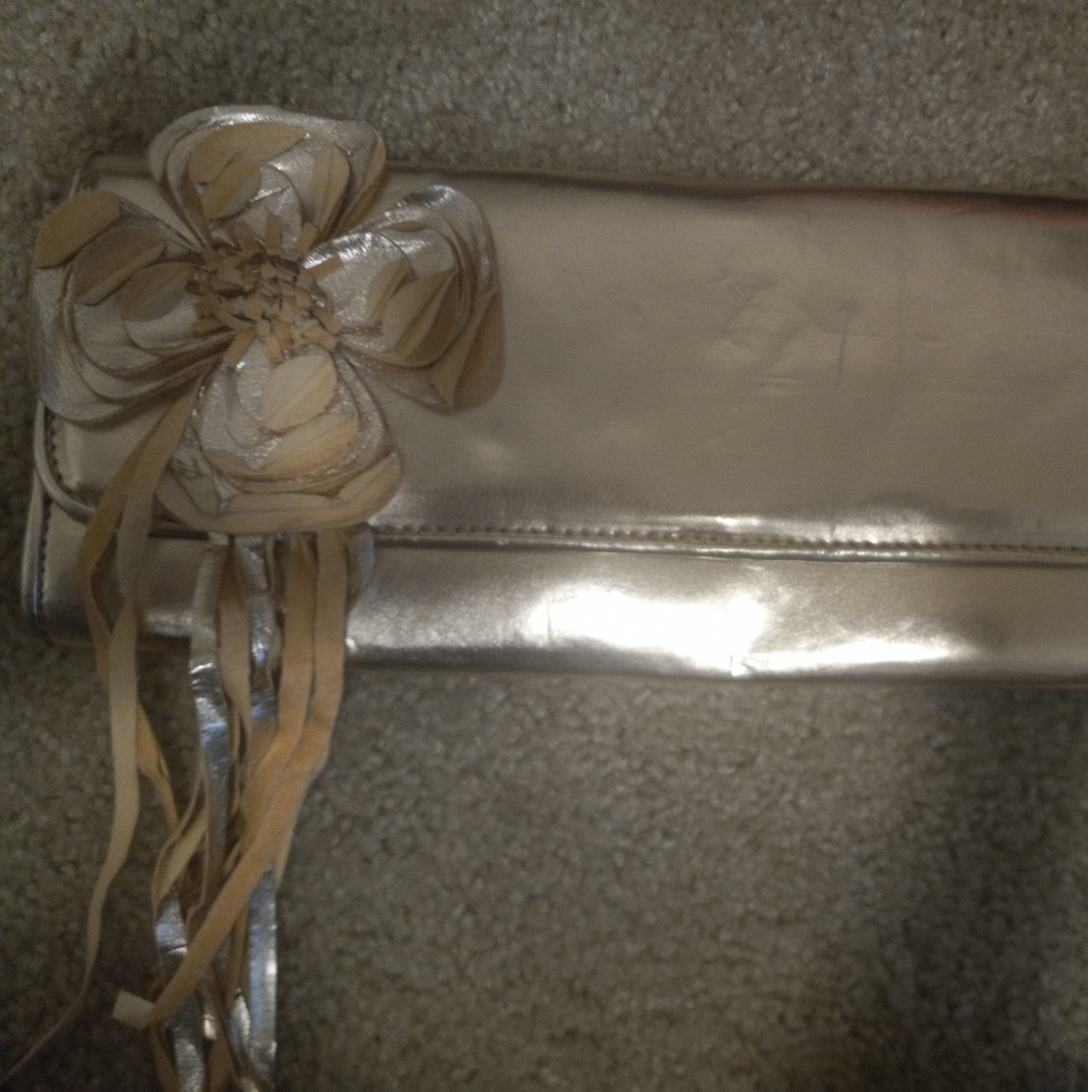 Angie & Lola Gold Clutch